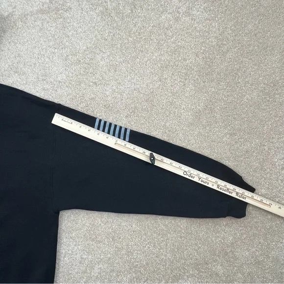 Grunt Style Hoodie Large Black Pullover American Flag Logo Patriotic Casual Men - Picture 13 of 15